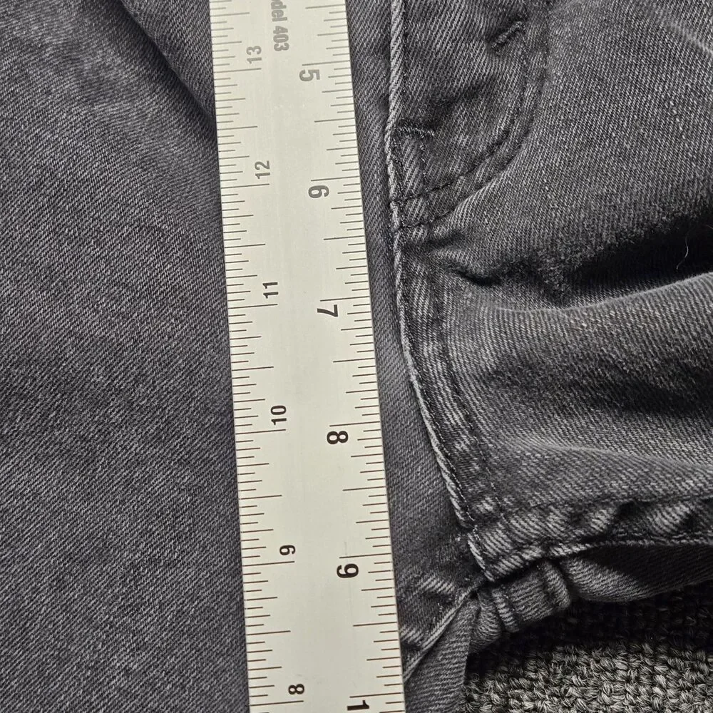 Levi's 514 Jeans Slim Straight Mens 28x30 Black Denim Classic Fit Pants